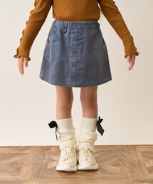 Lycee mine（リセマイン）の「ハートポケットコーデュロイスカパン（その他パンツ・キッズ）」