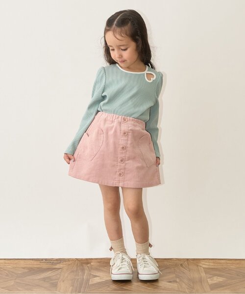 セール】ハートポケットコーデュロイスカパン（その他パンツ）｜Lycee