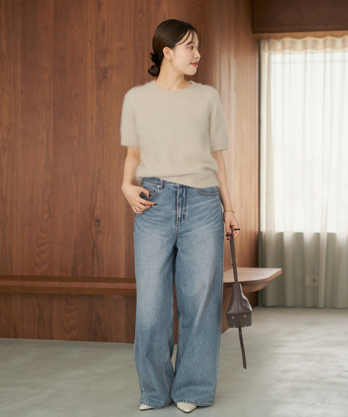 セール】Light Fur Hansode ニット（ニット/セーター）｜Plage