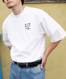 merc london（メルクロンドン）の「merc london 2タイプデザイン エンブロイダリー ハーフスリーブTシャツ（Tシャツ/カットソー）」