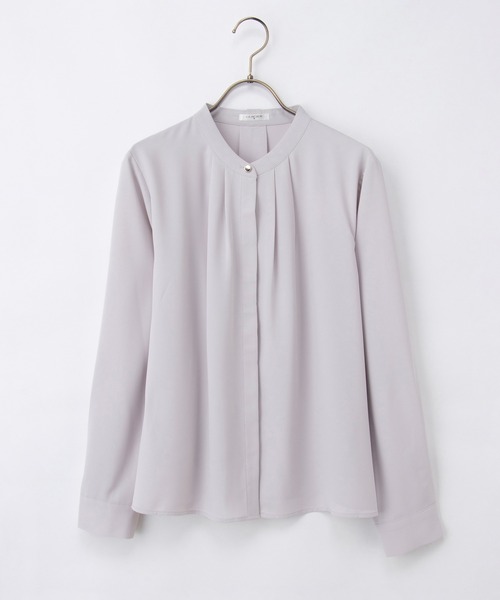 Honeys（ハニーズ）の「２ｗａｙボウタイブラウス（シャツ/ブラウス・レディース・アイボリー/ピンク系その他/グレイッシュベージュ/ブラウン・S/M/LL/L/3L）」の20枚目の写真