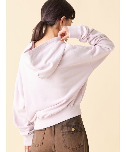 完売色♥️新作新品✨ 【LILY BROWN ×ANNA SUI】ロゴフーディー LILY BROWN ×ANNA SUI】ロゴフーディー（パーカー）｜LILY BROWN