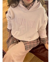 LILY BROWN | 【LILY BROWN ×ANNA SUI】ロゴフーディー(パーカー)