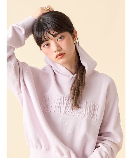 完売色♥️新作新品✨ 【LILY BROWN ×ANNA SUI】ロゴフーディー LILY BROWN ×ANNA SUI】ロゴフーディー（パーカー）｜LILY BROWN