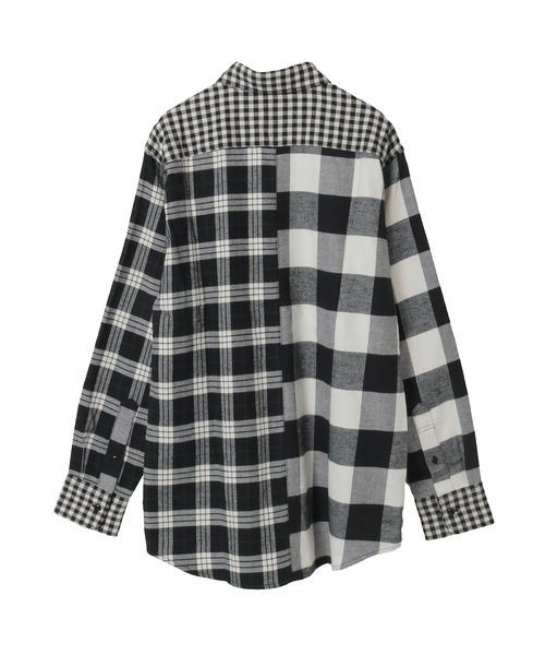 KARL HELMUT(カールヘルム)の「ビエラチェッパッチワークブラウス(シャツ/ブラウス・メンズ・ブラック系/ブルー系/レッド系・MEDIUM/LARGE)」の15枚目の写真