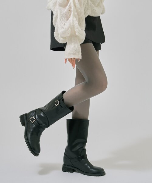 mystic（ミスティック）の「カラータイツ（タイツ/ストッキング・レディース・アイボリー/チャコールグレー/ブラウン・ONE SIZE）」の11枚目の写真