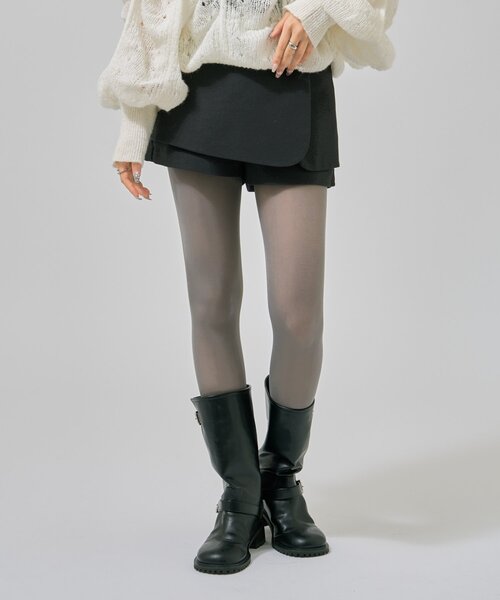 mystic（ミスティック）の「カラータイツ（タイツ/ストッキング・レディース・アイボリー/チャコールグレー/ブラウン・ONE SIZE）」の13枚目の写真