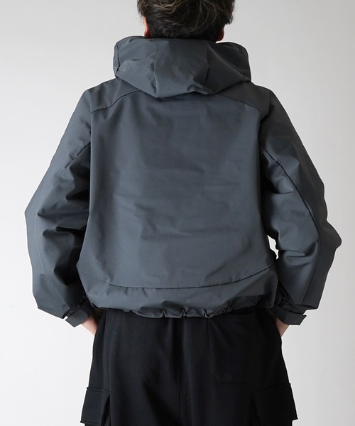 ゴープコア ダブルジップ フルジップマウンテンパーカー テック