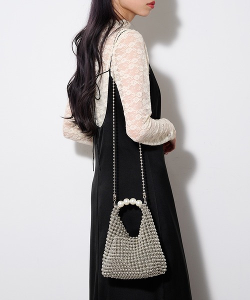 タグ付き・未使用級✨ ジャマン ピュエッシュ メタルビーズバッグ 2way 金 楽天市場】ジャマンピュエッシュの通販