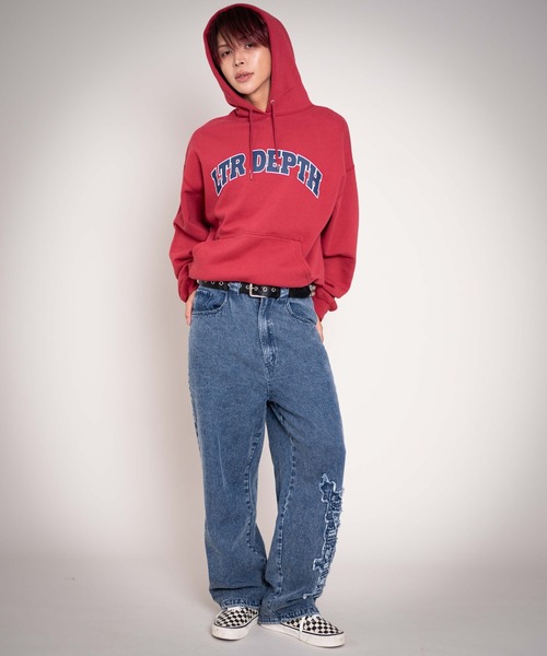 LTR DEPTH（レイターデプス）の「LTR DEPTH/【25年秋冬新作】グラフィックデニムパンツ（デニムパンツ・メンズ・コバルトブルー/ブラック系3・MEDIUM/LARGE）」の16枚目の写真