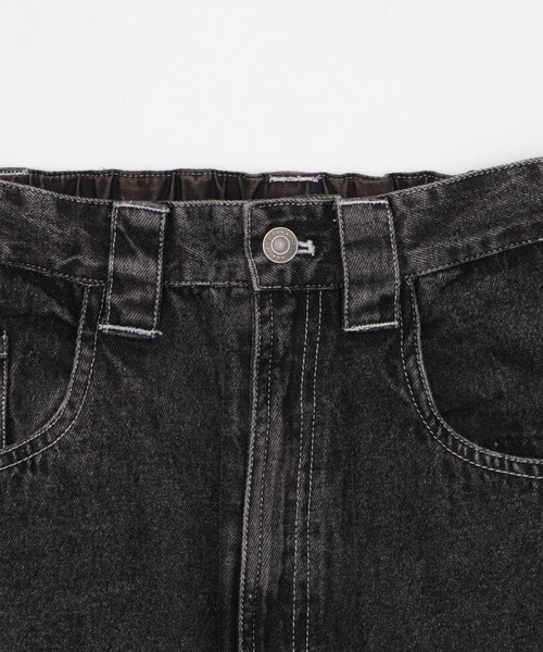 LTR DEPTH（レイターデプス）の「LTR DEPTH/【25年秋冬新作】グラフィックデニムパンツ（デニムパンツ・メンズ・コバルトブルー/ブラック系3・MEDIUM/LARGE）」の4枚目の写真