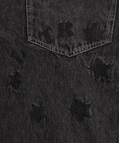 LTR DEPTH（レイターデプス）の「LTR DEPTH/【25年秋冬新作】グラフィックデニムパンツ（デニムパンツ・メンズ・コバルトブルー/ブラック系3・MEDIUM/LARGE）」の10枚目の写真