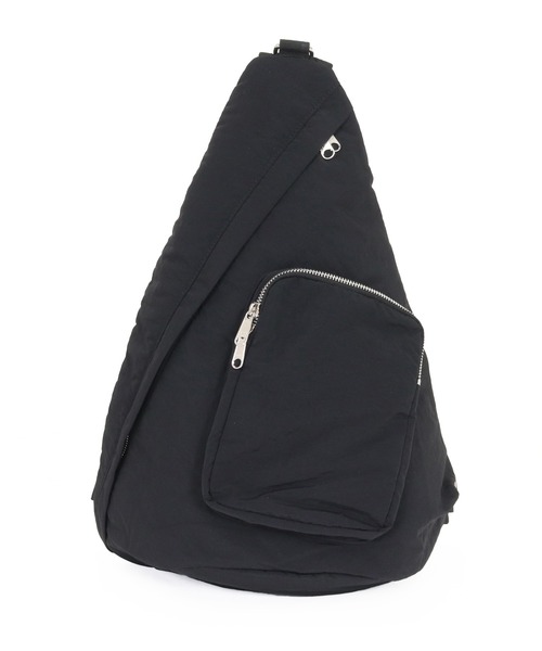 ADAM PATEK(アダムパテック)の「/ADAMPATEK/nylon sling bag(ボディバッグ/ウエストポーチ・メンズ・グレー/ブラック・FREE)」の7枚目の写真