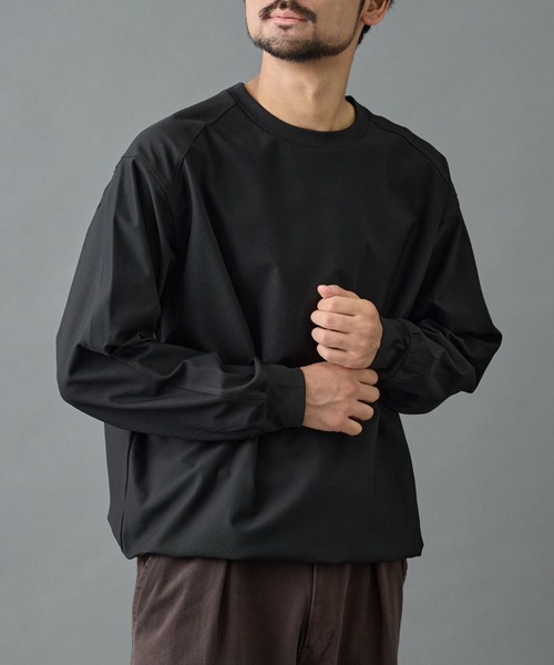 COLONY 2139（コロニートゥーワンスリーナイン）の「グリッドストレッチプルオーバー（Tシャツ/カットソー・メンズ・チャコールグレー/ブラック/ライトグレー・MEDIUM/LARGE）」の16枚目の写真