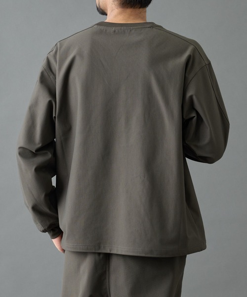 COLONY 2139（コロニートゥーワンスリーナイン）の「グリッドストレッチプルオーバー（Tシャツ/カットソー・メンズ・チャコールグレー/ブラック/ライトグレー・MEDIUM/LARGE）」の22枚目の写真