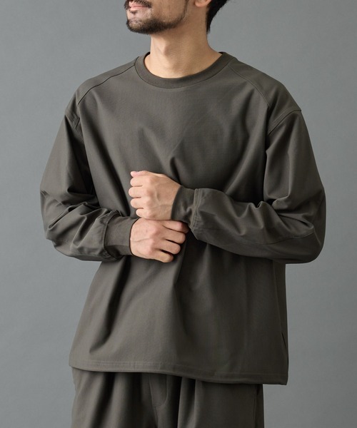 COLONY 2139（コロニートゥーワンスリーナイン）の「グリッドストレッチプルオーバー（Tシャツ/カットソー・メンズ・チャコールグレー/ブラック/ライトグレー・MEDIUM/LARGE）」の20枚目の写真