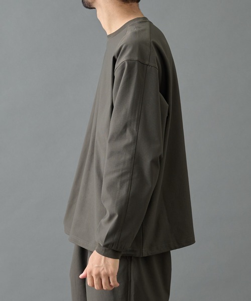 COLONY 2139（コロニートゥーワンスリーナイン）の「グリッドストレッチプルオーバー（Tシャツ/カットソー・メンズ・チャコールグレー/ブラック/ライトグレー・MEDIUM/LARGE）」の21枚目の写真