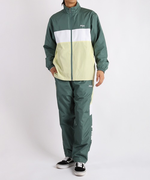 セール】FILA メンズ 裏トリコット 起毛 トラックジャケット & パンツ