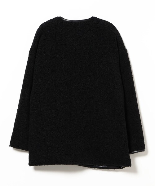 B:MING by BEAMS(ビーミングバイビームス)の「フェイク レザー × ボア リバーシブル ブルゾン(ブルゾン・レディース・ブラック/ブラウン・SMALL/MEDIUM)」の14枚目の写真