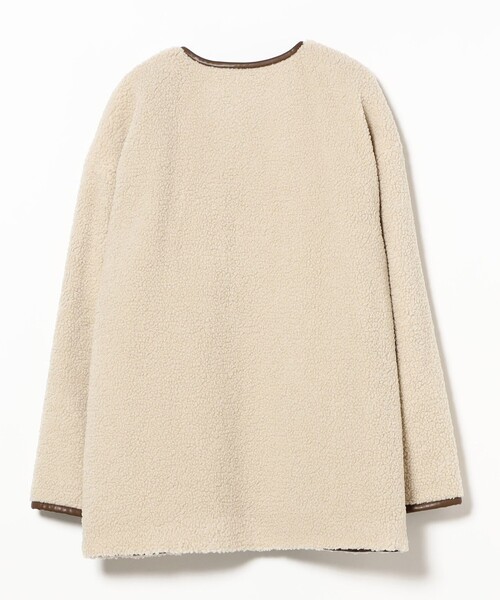 B:MING by BEAMS(ビーミングバイビームス)の「フェイク レザー × ボア リバーシブル ブルゾン(ブルゾン・レディース・ブラック/ブラウン・SMALL/MEDIUM)」の22枚目の写真