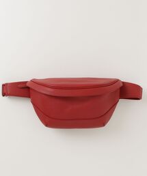 希少MCM ボディバッグ ウエストポーチ レッド 赤 ボディバッグ/ウエストポーチ（レッド/赤色系）ファッション通販