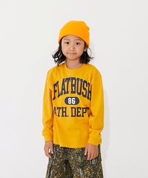 GLAZOS | 【SKIT0LY】【プチプラ】フロントカレッジロゴ長袖Tシャツ(Tシャツ/カットソー)