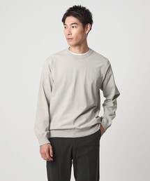 green label relaxing | コットン ポリエステル クルーネック ニット(ニット/セーター)