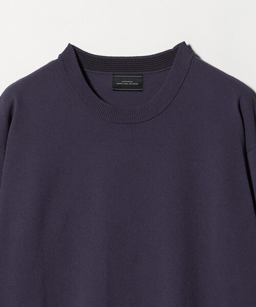 green label relaxing（グリーンレーベルリラクシング）の「コットン ポリエステル クルーネック ニット（ニット/セーター・メンズ・パープル/グレー系/ダークグレー・XL/L/M/S）」の12枚目の写真