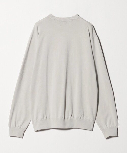 green label relaxing（グリーンレーベルリラクシング）の「コットン ポリエステル クルーネック ニット（ニット/セーター・メンズ・パープル/グレー系/ダークグレー・XL/L/M/S）」の16枚目の写真