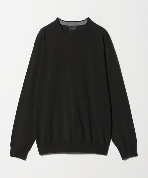 green label relaxing（グリーンレーベルリラクシング）の「コットン ポリエステル クルーネック ニット（ニット/セーター・メンズ・パープル/グレー系/ダークグレー・XL/L/M/S）」の19枚目の写真