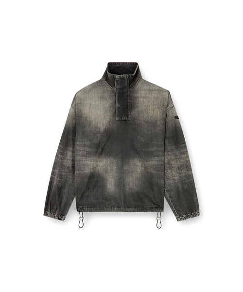 DIESEL(ディーゼル)の「メンズ デニムトップ D-FLOW-S3(Tシャツ/カットソー・メンズ・ブラック・MEDIUM/XX-LARGE/X-LARGE/LARGE/SMALL)」の5枚目の写真