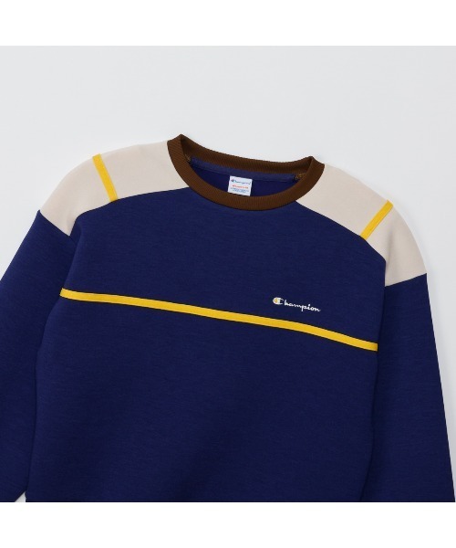 Champion(チャンピオン)の「チャンピオン CREW NECK SWEATSHIRT_(スウェット・レディース・ホワイト/ネイビー・M/L)」の12枚目の写真