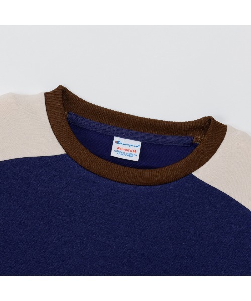 Champion(チャンピオン)の「チャンピオン CREW NECK SWEATSHIRT_(スウェット・レディース・ホワイト/ネイビー・M/L)」の13枚目の写真