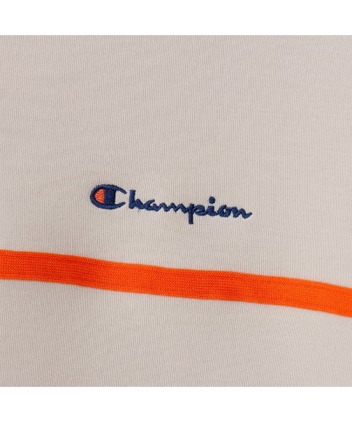Champion(チャンピオン)の「チャンピオン CREW NECK SWEATSHIRT_(スウェット・レディース・ホワイト/ネイビー・M/L)」の5枚目の写真