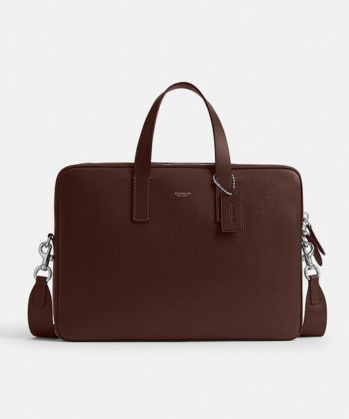 COACH（コーチ）の「カーライル ブリーフ バッグ（ビジネスバッグ・メンズ・ブラウン系その他・ONE）」の4枚目の写真