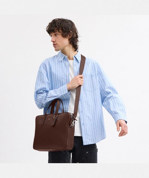 COACH（コーチ）の「カーライル ブリーフ バッグ（ビジネスバッグ・メンズ・ブラウン系その他・ONE）」の8枚目の写真