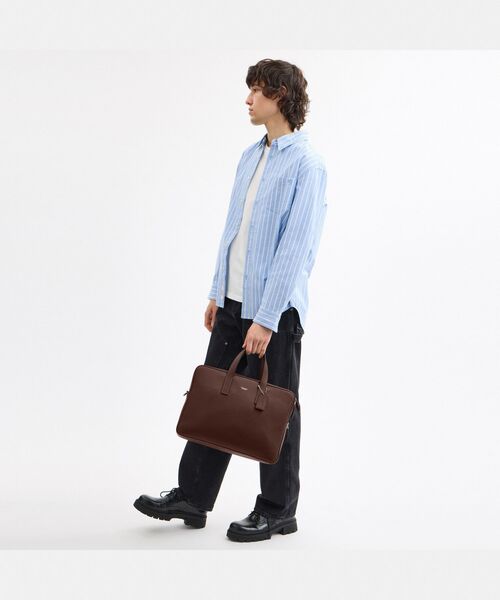 COACH（コーチ）の「カーライル ブリーフ バッグ（ビジネスバッグ・メンズ・ブラウン系その他・ONE）」の9枚目の写真