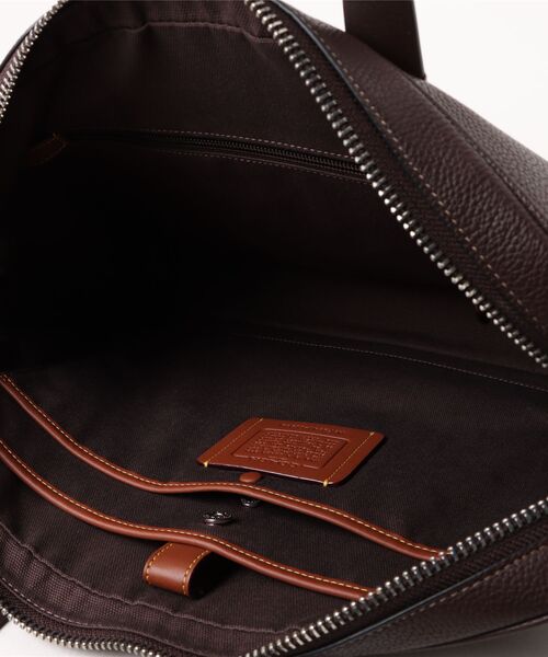 COACH（コーチ）の「カーライル ブリーフ バッグ（ビジネスバッグ・メンズ・ブラウン系その他・ONE）」の3枚目の写真