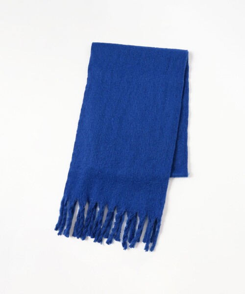 【早い者勝ち】 Aimeine シャギーモヘヤビッグマフラー　ブルー シャギーモヘヤビッグマフラー｜PETAL ONLINE（ペタルオンライン）