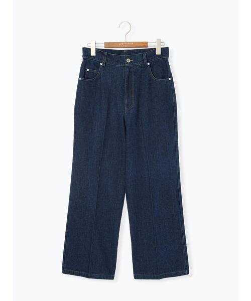 Lugnoncure(ルノンキュール)の「センタープレスストレートデニムパンツ《2025autumn catalog item》(その他パンツ・レディース・ネイビー/ブラック・M/L)」の11枚目の写真