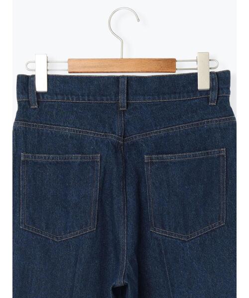 Lugnoncure(ルノンキュール)の「センタープレスストレートデニムパンツ《2025autumn catalog item》(その他パンツ・レディース・ネイビー/ブラック・M/L)」の16枚目の写真