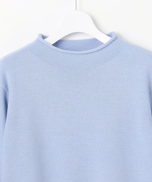 J.PRESS Ladies(J.プレス レディス)の「CAT ブロッキング ニット(ニット/セーター・レディース・シルバー系1/サックスブルー系1/イエロー系1/ピンク系1・SMALL)」の21枚目の写真