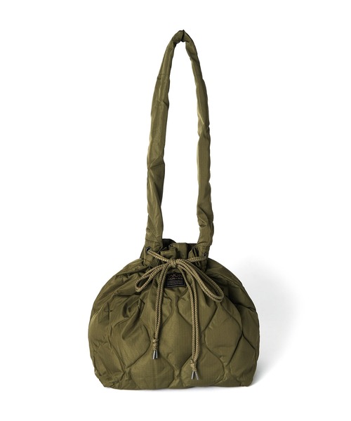 TAION(タイオン)の「TAION MILITARY DOWN SHOULDER BAG TAION-SB01ML-1(ショルダーバッグ・メンズ・タン/ブラック/ダークオリーブ・ONE SIZE)」の14枚目の写真
