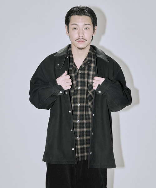 J.S.Homestead / ゴート レザー カー コーチ ジャケット（ライダース