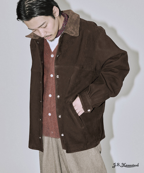 J.S.Homestead / ゴート レザー カー コーチ ジャケット（ライダース