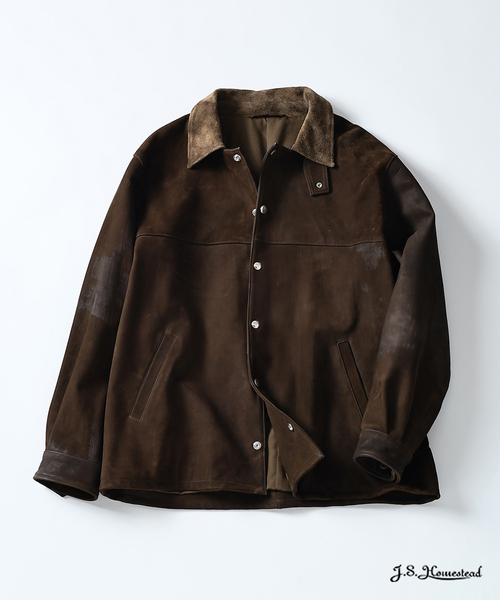 J.S.Homestead / ゴート レザー カー コーチ ジャケット（ライダース