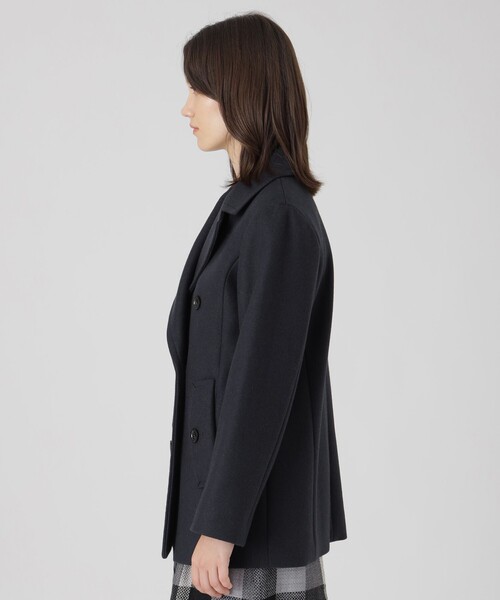 BLUE LABEL CRESTBRIDGE ブラックピーコート BLUE LABEL CRESTBRIDGE（ブルーレーベルクレストブリッジ） コート