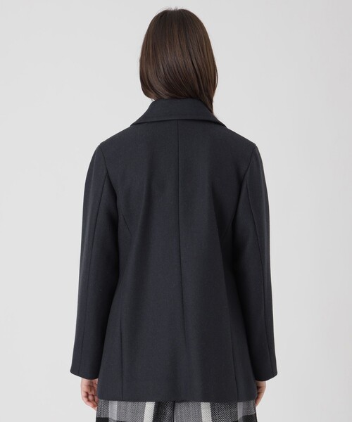 ツイルメルトンピーコート（ピーコート）｜BLUE LABEL CRESTBRIDGE