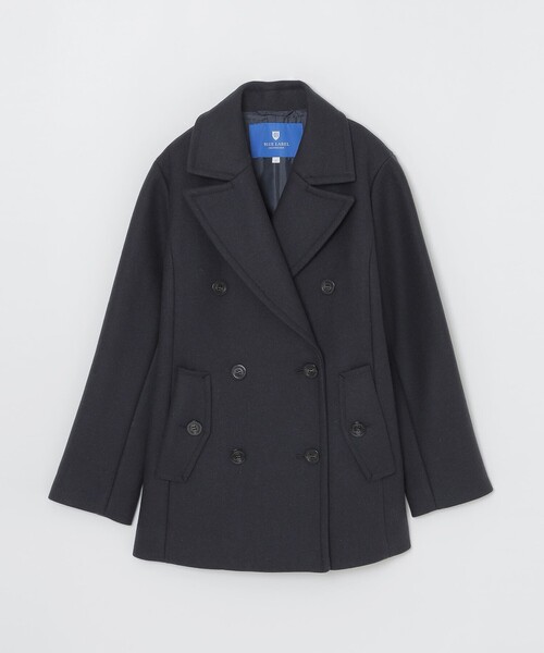 ツイルメルトンピーコート（ピーコート）｜BLUE LABEL CRESTBRIDGE