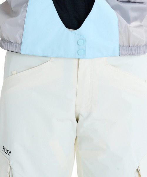 ROXY(ロキシー)の「ALPHA ANORAK JK/ロキシースキースノーボードウェア(アノラックジャケット)(マウンテンパーカー・レディース・ブラック/ライラック/ブラック系その他/レッド・MEDIUM/LARGE)」の12枚目の写真